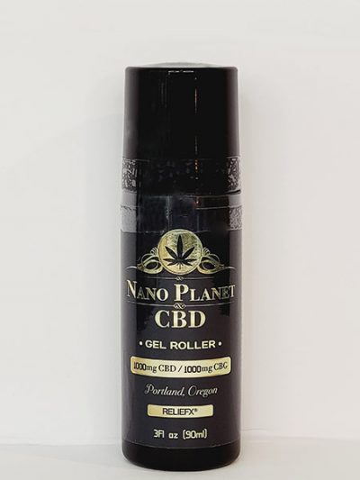 cbd topical gel roller 1000mb